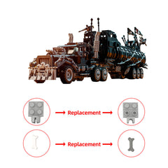 3326PCS The War Rig - Mad MAX MOC Building Block Bricks |MocPixel 3326PCS The War Rig - Mad MAX MOC Building Block Bricks |MocPixel - Default Title Lego Block Sets Alternative