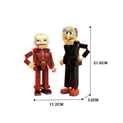 896PCS Waldorf And Statler MOC Building Block Bricks |MocPixel 896PCS Waldorf And Statler MOC Building Block Bricks |MocPixel - Default Title Lego Block Sets Alternative