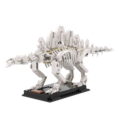 Dinosaur Fossil - Spinosaurus/ Stegosaurus Skeleton MOC Building Block Bricks |MocPixel Dinosaur Fossil - Spinosaurus/ Stegosaurus Skeleton MOC Building Block Bricks |MocPixel - Stegosaurus Lego Block Sets Alternative