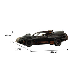 1509PCS Black Interceptor Mad MAX MOC Building Block Bricks |MocPixel 1509PCS Black Interceptor Mad MAX MOC Building Block Bricks |MocPixel - Default Title Lego Block Sets Alternative