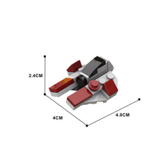 155PCS Republic Fighter Squadron Space War MOC Building Block Bricks |MocPixel 155PCS Republic Fighter Squadron Space War MOC Building Block Bricks |MocPixel - Default Title Lego Block Sets Alternative