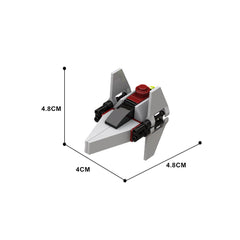 155PCS Republic Fighter Squadron Space War MOC Building Block Bricks |MocPixel 155PCS Republic Fighter Squadron Space War MOC Building Block Bricks |MocPixel - Default Title Lego Block Sets Alternative