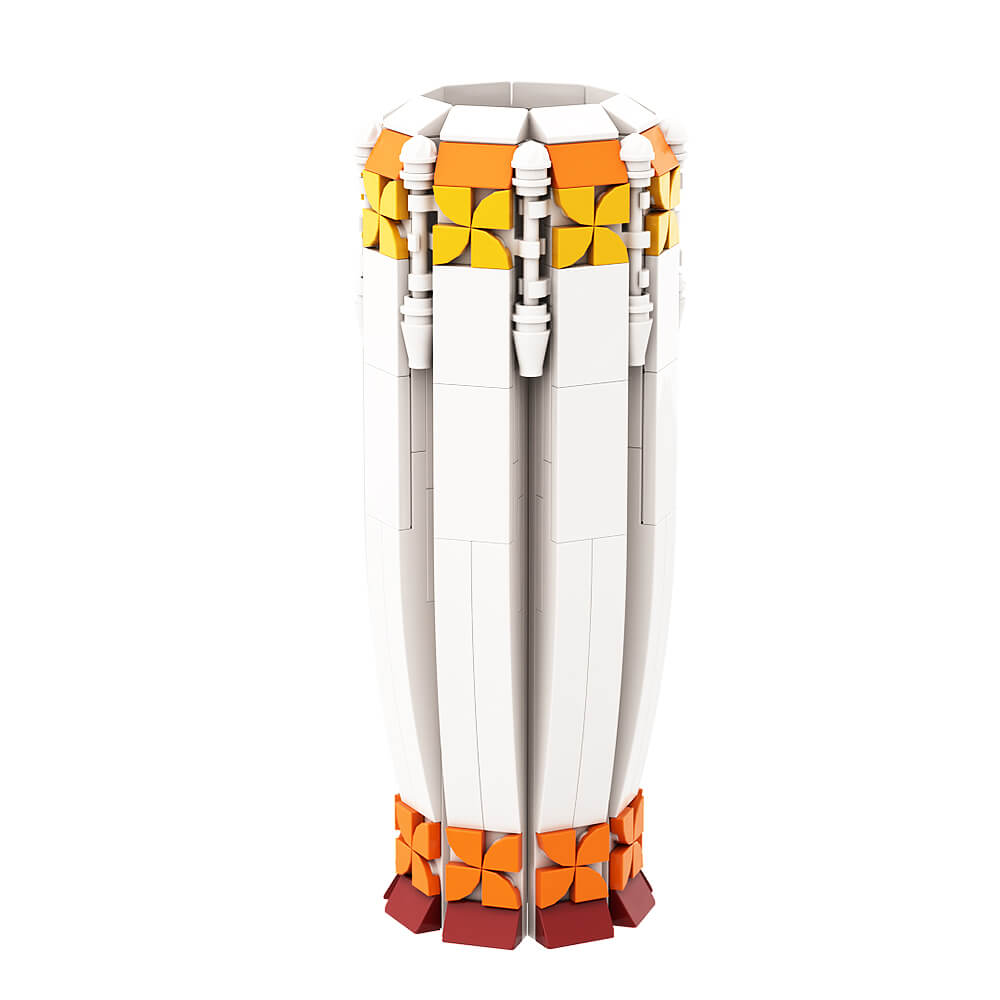 Follower & Vase Pink Sunrise/ Purple Verbena & Vase(Sunflowers Style) Love Gift MOC Building Block Bricks |MocPixel Follower & Vase Pink Sunrise/ Purple Verbena & Vase(Sunflowers Style) Love Gift MOC Building Block Bricks |MocPixel - Pink Sunrise Follower Lego Block Sets Alternative