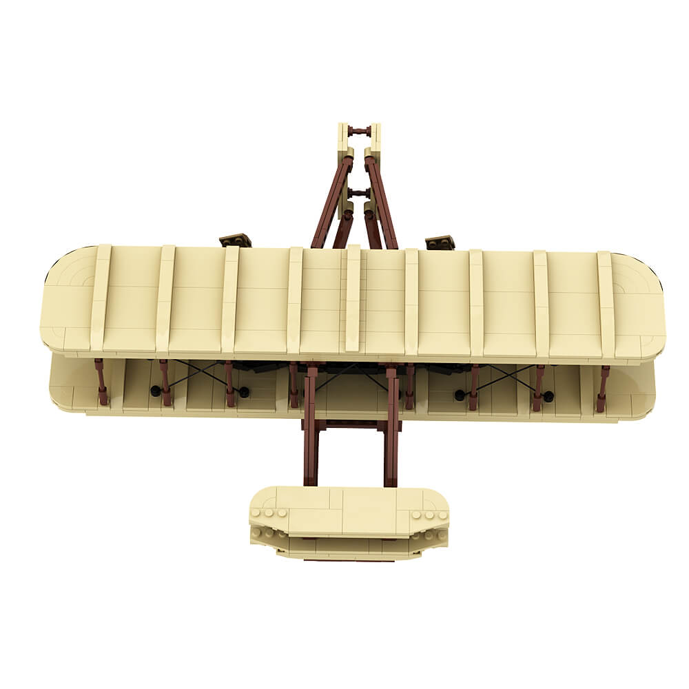648PCS the Wright Flyer/ Kitty Hawk/ Flyer I/ 1903 Flyer MOC Building Block Bricks |MocPixel 648PCS the Wright Flyer/ Kitty Hawk/ Flyer I/ 1903 Flyer MOC Building Block Bricks |MocPixel - Default Title Lego Block Sets Alternative