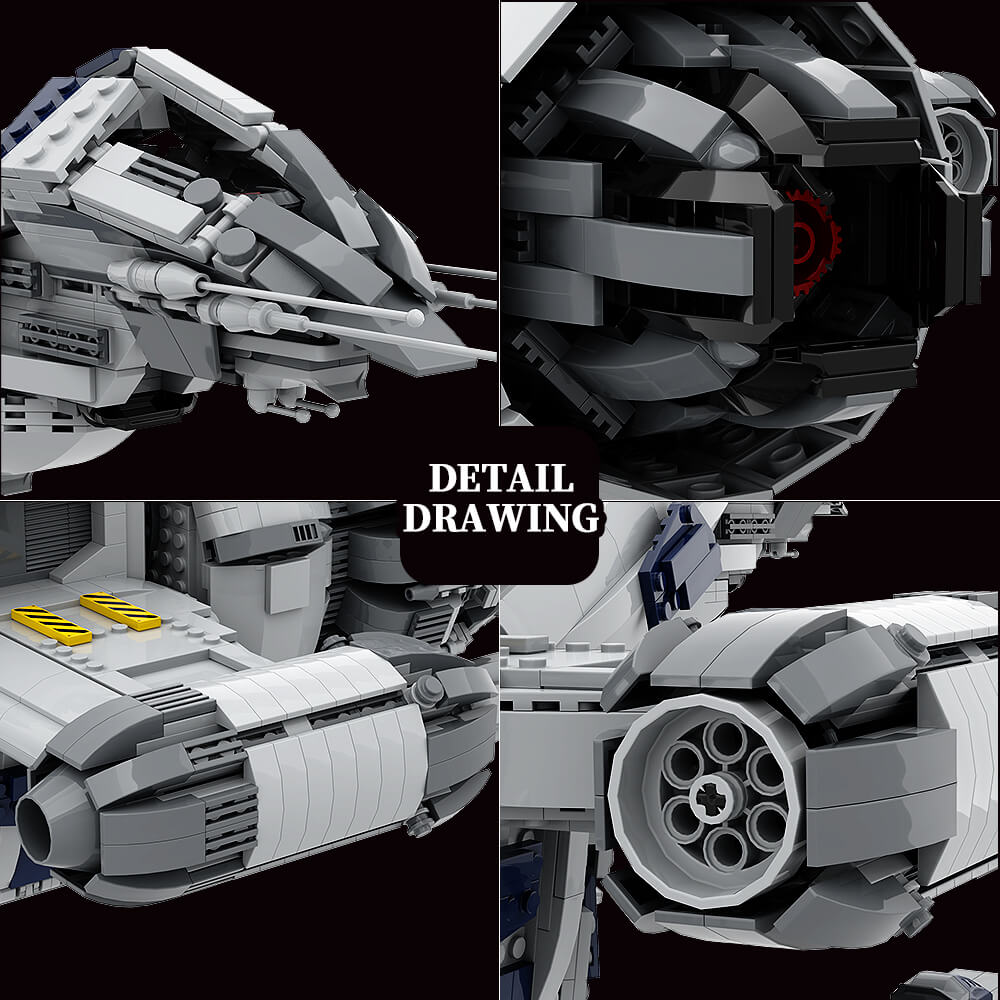3843PCS Firefly Serenity MOC Building Block Bricks |MocPixel 3843PCS Firefly Serenity MOC Building Block Bricks |MocPixel - Default Title Lego Block Sets Alternative