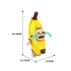 195PCS Banana Bear Meme MOC Building Block Bricks |MocPixel 195PCS Banana Bear Meme MOC Building Block Bricks |MocPixel - Default Title Lego Block Sets Alternative