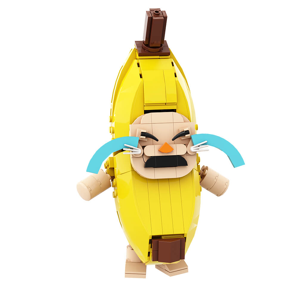 195PCS Banana Bear Meme MOC Building Block Bricks |MocPixel 195PCS Banana Bear Meme MOC Building Block Bricks |MocPixel - Default Title Lego Block Sets Alternative