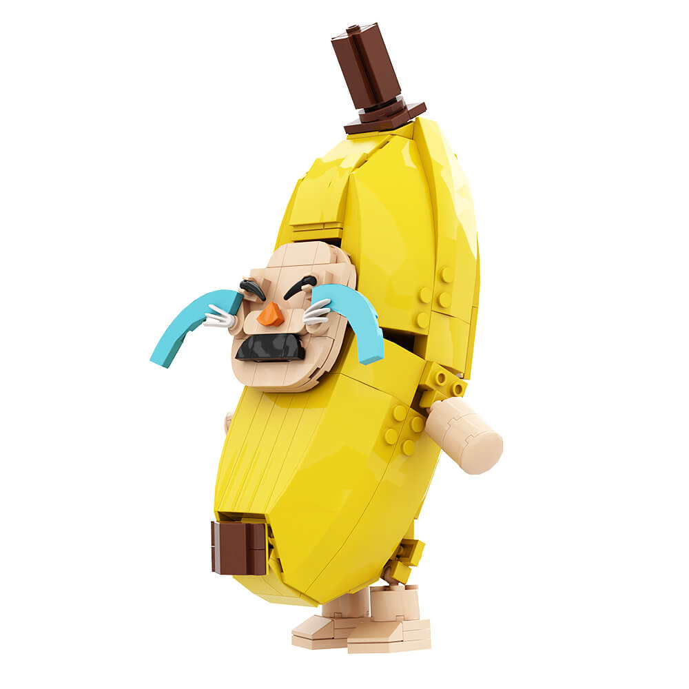 195PCS Banana Bear Meme MOC Building Block Bricks |MocPixel 195PCS Banana Bear Meme MOC Building Block Bricks |MocPixel - Default Title Lego Block Sets Alternative