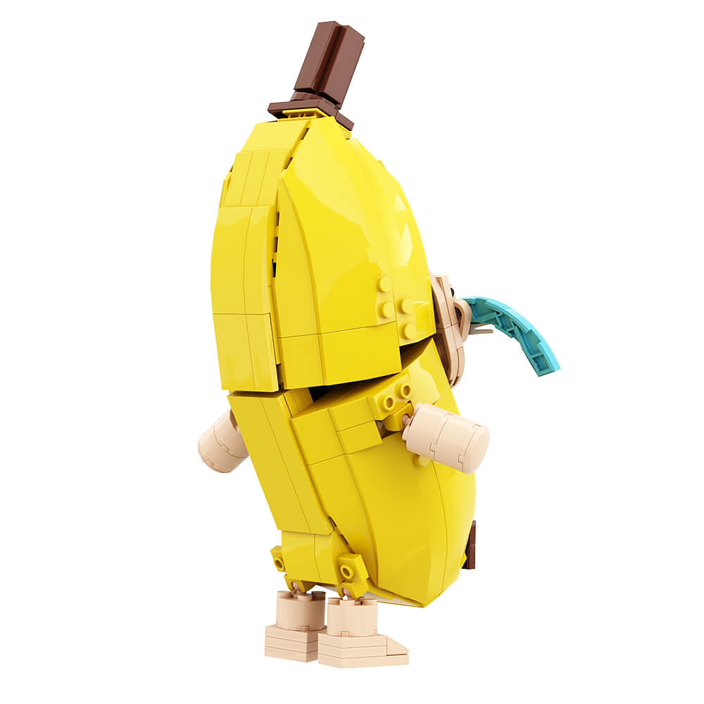 195PCS Banana Bear Meme MOC Building Block Bricks |MocPixel 195PCS Banana Bear Meme MOC Building Block Bricks |MocPixel - Default Title Lego Block Sets Alternative