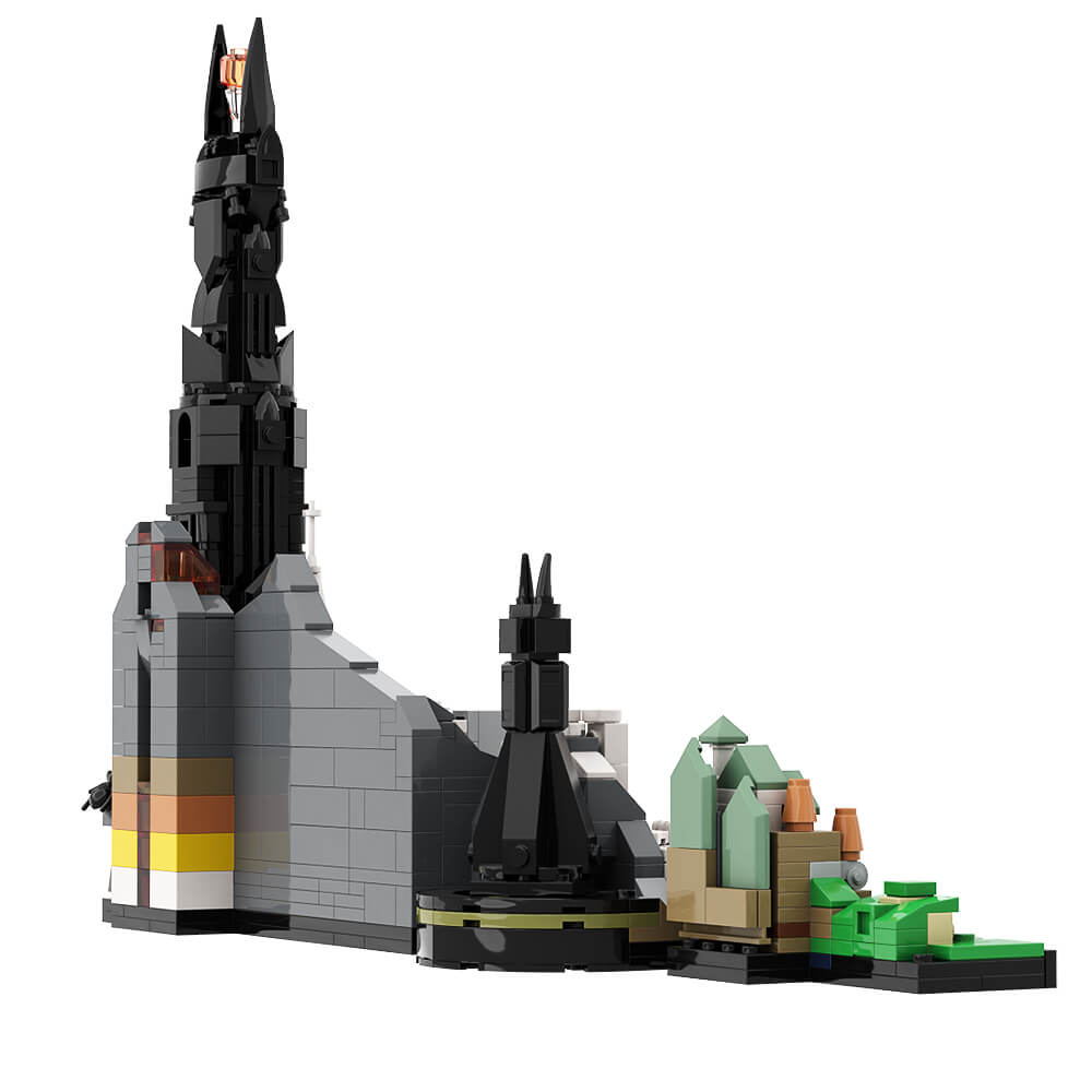 897PCS Skyline of The Lord of Ring MOC Building Block Bricks |MocPixel 897PCS Skyline of The Lord of Ring MOC Building Block Bricks |MocPixel - Default Title Lego Block Sets Alternative