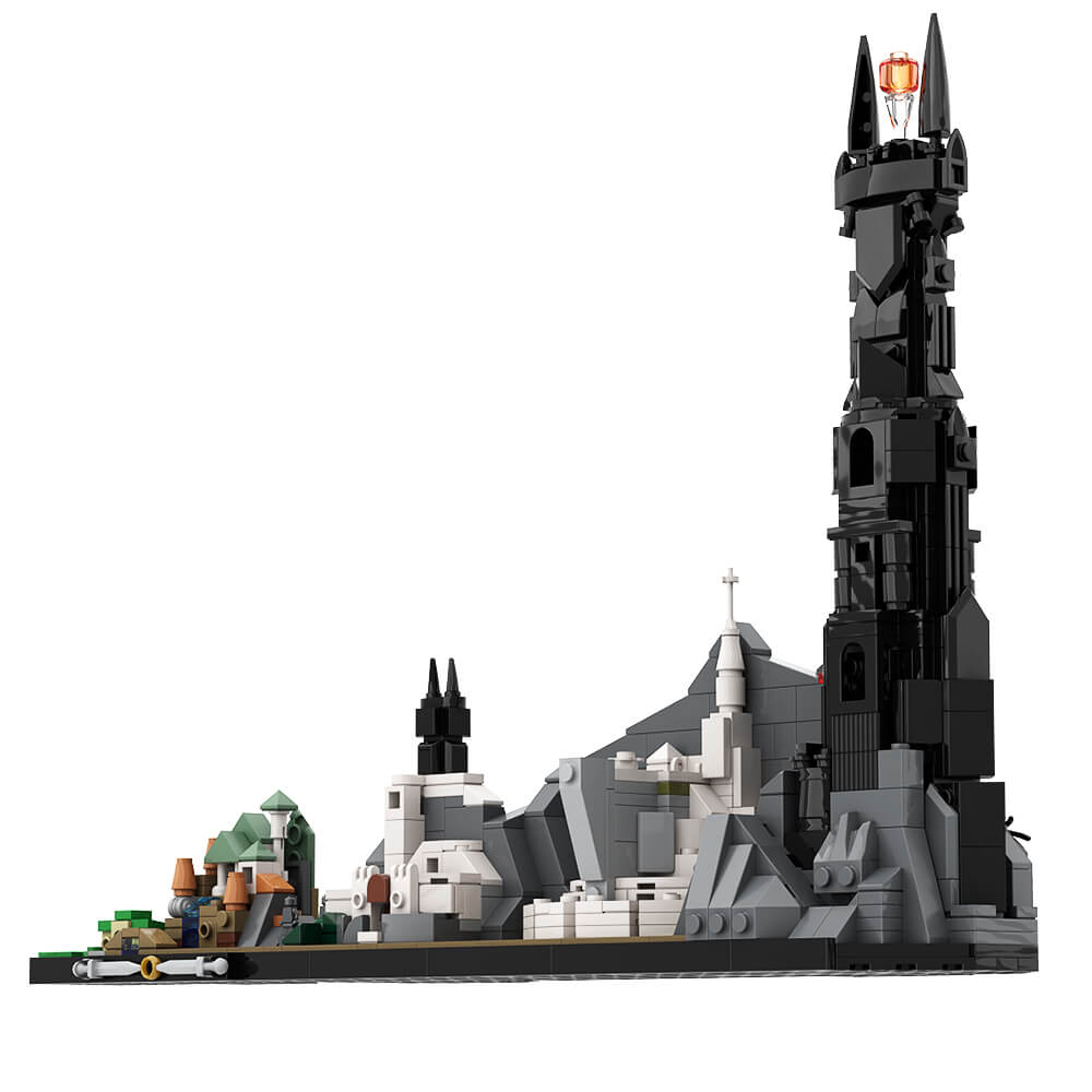 897PCS Skyline of The Lord of Ring MOC Building Block Bricks |MocPixel 897PCS Skyline of The Lord of Ring MOC Building Block Bricks |MocPixel - Default Title Lego Block Sets Alternative