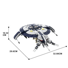 572PCS HMP Droid Gunship Space War MOC Building Block Bricks |MocPixel 572PCS HMP Droid Gunship Space War MOC Building Block Bricks |MocPixel - Default Title Lego Block Sets Alternative
