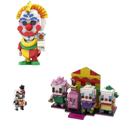Killer Clowns/E Clown BrickHeadz MOC Building Block Bricks |MocPixel