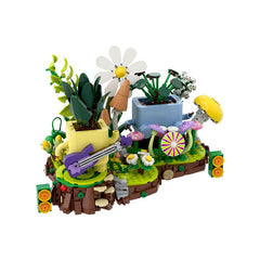 Potted Plant Base MOC Building Block Bricks |MocPixel