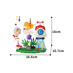 401PCS Olimar with his amigos MOC Building Block Bricks |MocPixel