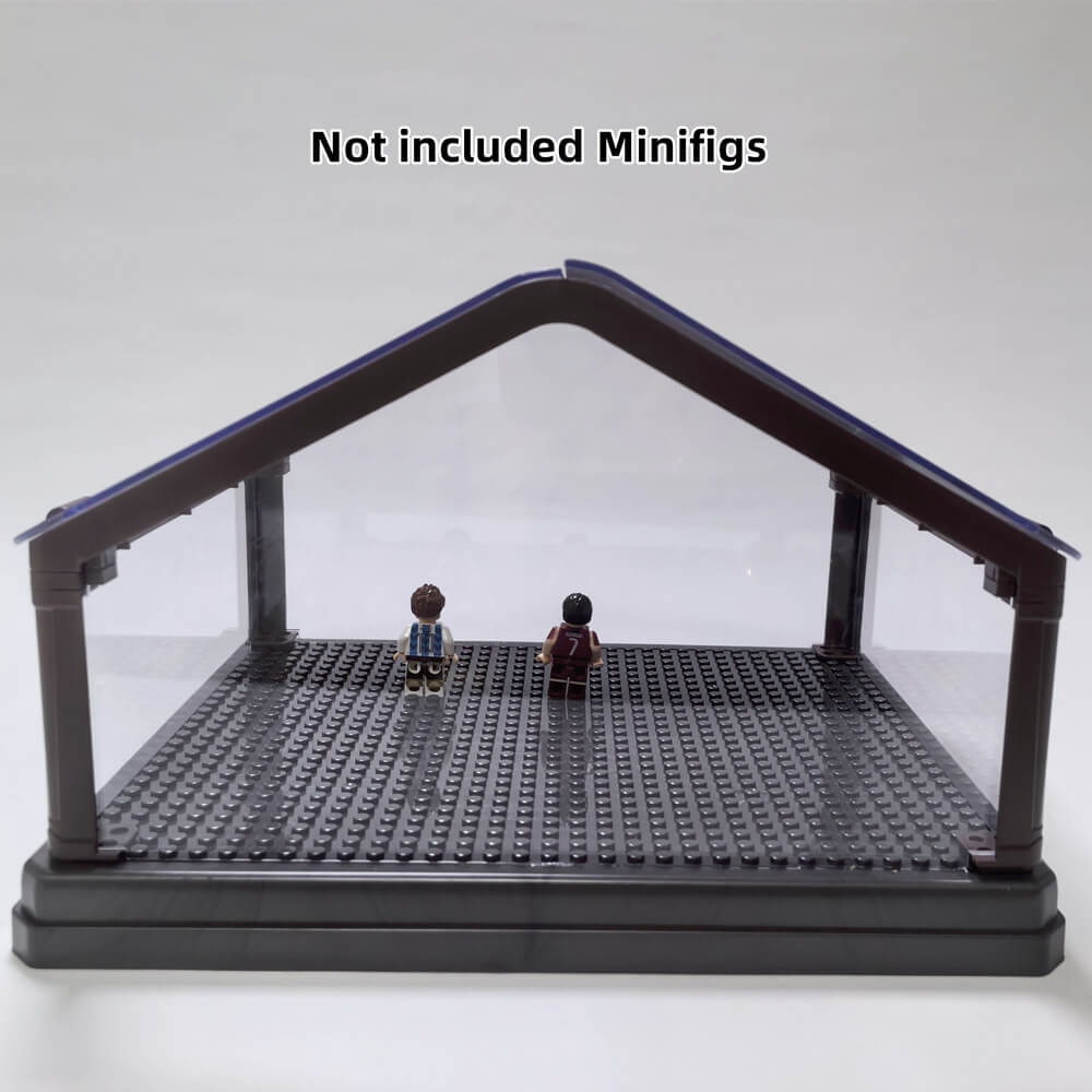 Display Case for Minifigures Building Blocks |MocPixel Display Case for Minifigures Building Blocks |MocPixel - Black Lego Block Sets Alternative