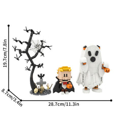 Calvin And Hobbs Festival Halloween& Christmas MOC Building Block Bricks |MocPixel