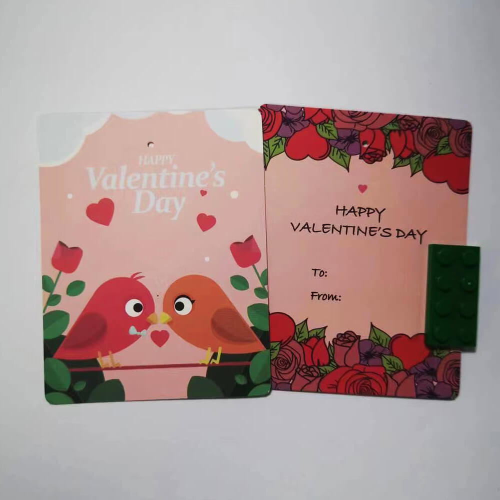Valentine's Day Exchange Gift Cards - 8.5x7cm- Randomly from 4 Style Valentine's Day Exchange Gift Cards - 8.5x7cm- Randomly from 4 Style - Default Title Lego Block Sets Alternative