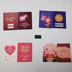 Valentine's Day Exchange Gift Cards - 8.5x7cm- Randomly from 4 Style Valentine's Day Exchange Gift Cards - 8.5x7cm- Randomly from 4 Style - Default Title Lego Block Sets Alternative