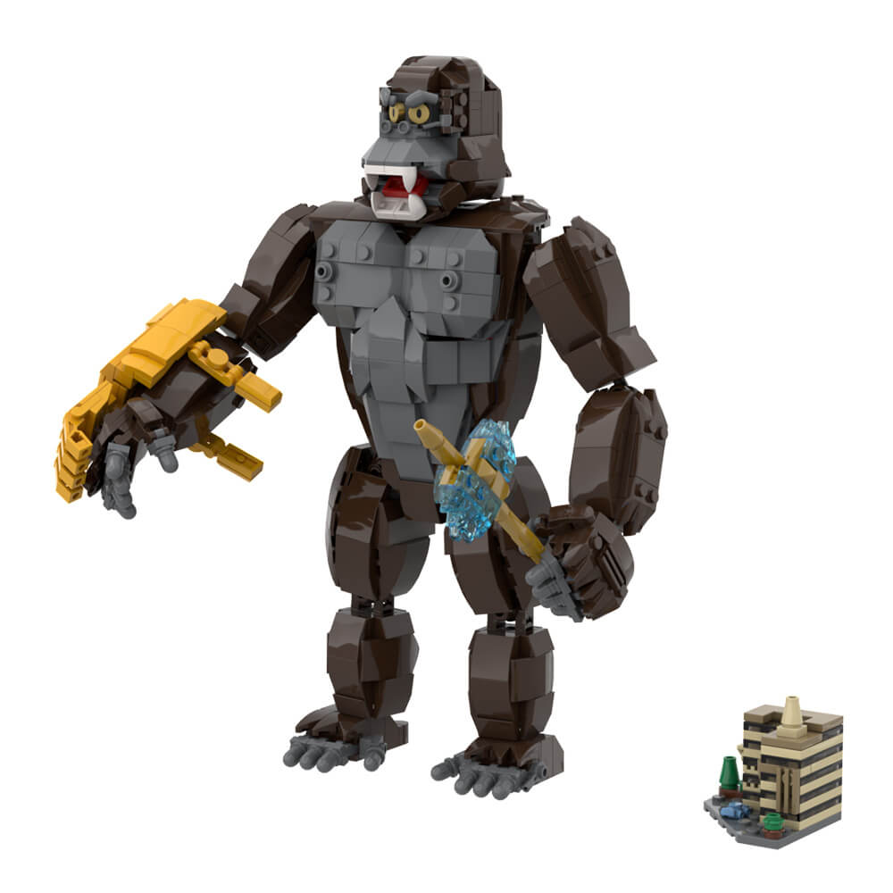 828PCS Gorilla KK MOC Building Block Bricks |MocPixel