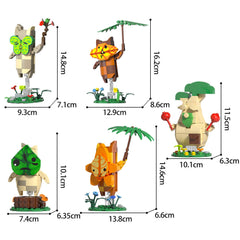 499pcs Korok Yahaha-Zelda Series 3 - Include Sticker MOC Building Block Bricks |MocPixel 499pcs Korok Yahaha-Zelda Series 3 - Include Sticker MOC Building Block Bricks |MocPixel - With Paper Instruction Lego Block Sets Alternative