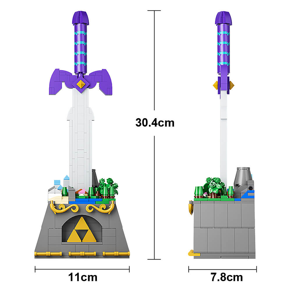 378PCS Zelda The Master Sword MOC Building Block Bricks |MocPixel 378PCS Zelda The Master Sword MOC Building Block Bricks |MocPixel - Default Title Lego Block Sets Alternative