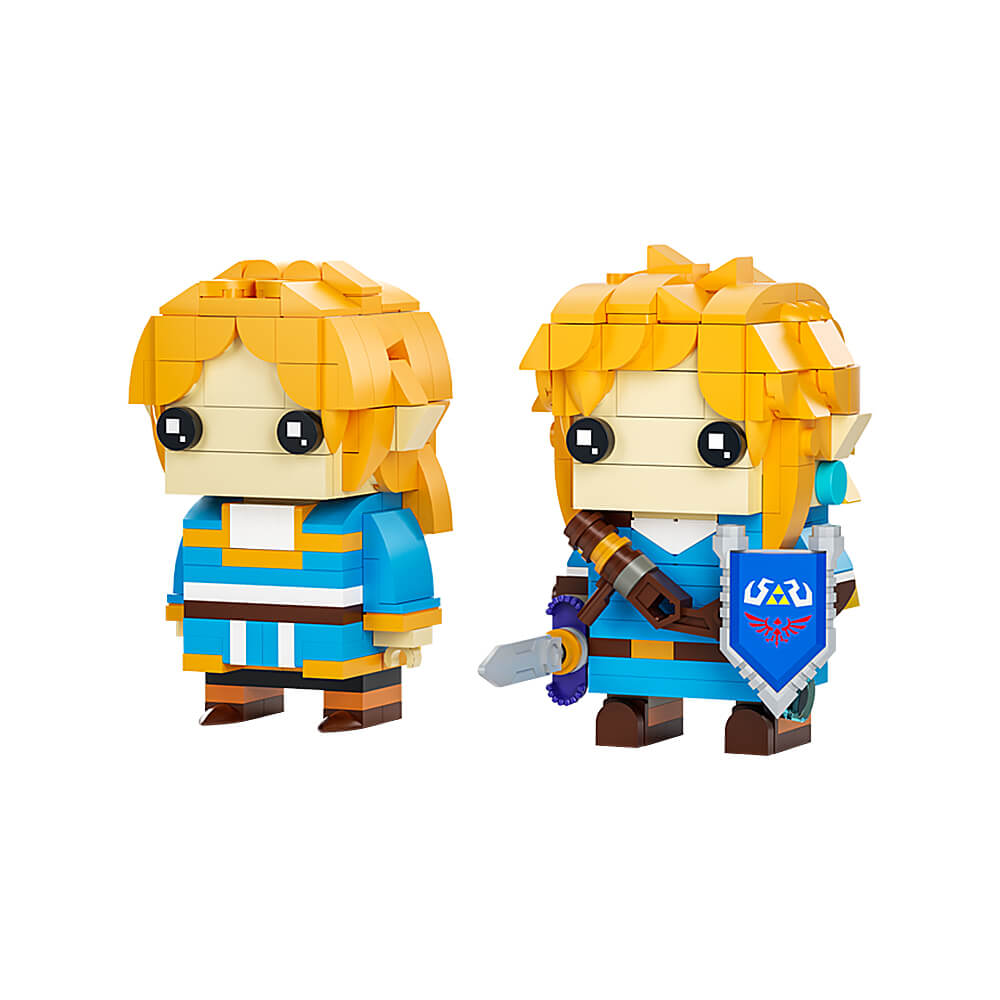 393PCS Link and Princess Brickheadz ZeIdaMOC Building Block Bricks |MocPixel
