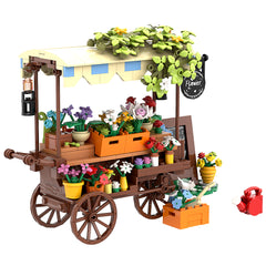 458PCS Flower Car/ Float with LED MOC Building Block Bricks |MocPixel 458PCS Flower Car/ Float with LED MOC Building Block Bricks |MocPixel - Paper Instruction Lego Block Sets Alternative