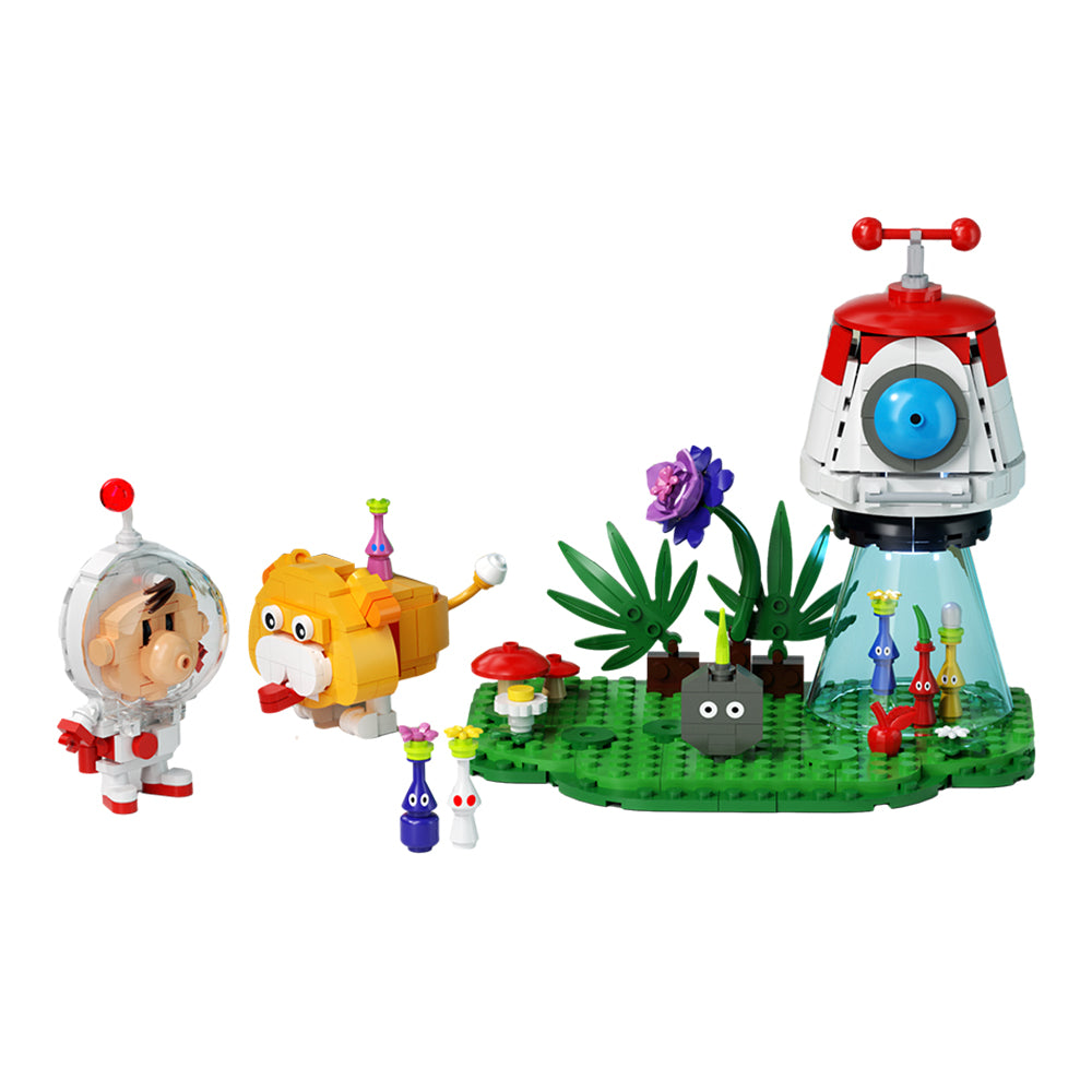 401PCS Olimar with his amigos MOC Building Block Bricks |MocPixel 401PCS Olimar with his amigos MOC Building Block Bricks |MocPixel - Default Title Lego Block Sets Alternative