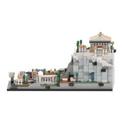 1970PCS Acropolis of Athens MOC Building Block Bricks |MocPixel