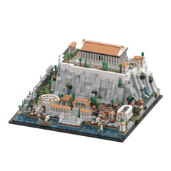 1970PCS Acropolis of Athens MOC Building Block Bricks |MocPixel