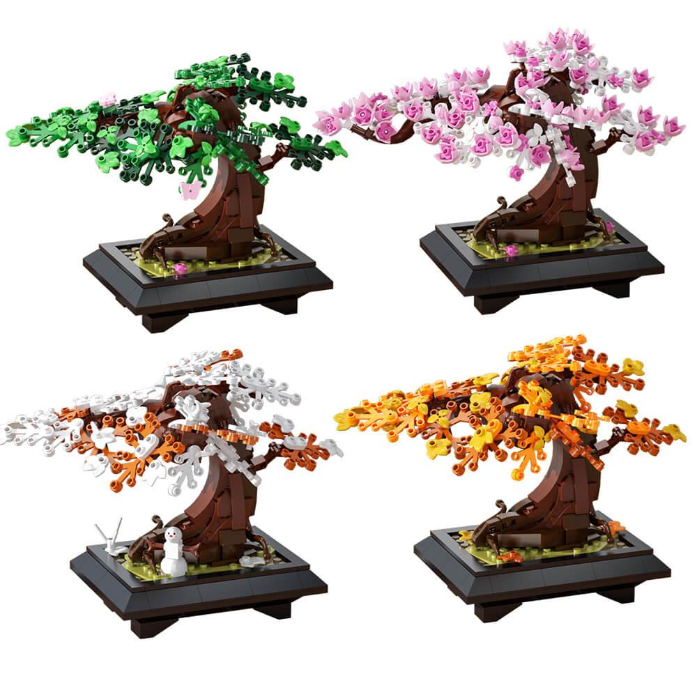 529PCS Potted Tree Collection 4 in 1 MOC Building Block Bricks |MocPixel 529PCS Potted Tree Collection 4 in 1 MOC Building Block Bricks |MocPixel - Default Title Lego Block Sets Alternative