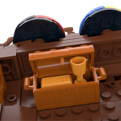 568PCS Viking Pirate Longship MOC Building Block Bricks |MocPixel