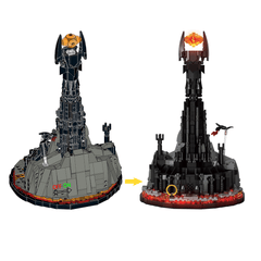 784PCS Barad-dur Tower - The Rings MOC Building Block Bricks |MocPixel