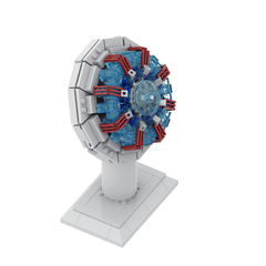 382PCS Iron Men: MK 1 Arc Reactor MOC Building Block Bricks |MocPixel