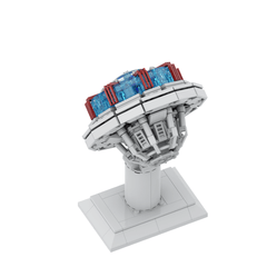 382PCS Iron Men: MK 1 Arc Reactor MOC Building Block Bricks |MocPixel