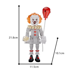 299PCS IT Pennywise With Balloon MOC Building Block Bricks |MocPixel
