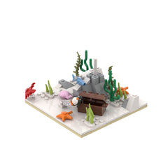 286PCS Winter Penguins Christmas MOC Building Block Bricks |MocPixel