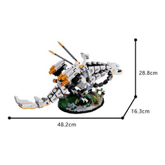 1876PCS Thunderjaw - Horizon Machine MOC Building Block Bricks |MocPixel