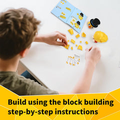133PCS Build A Duck MOC Building Block Bricks- USA Exclusive - USA Warehouse