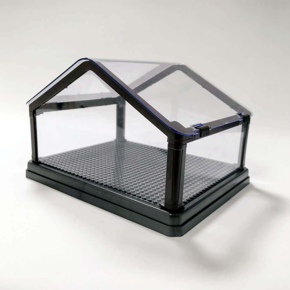 Display Case for Minifigures Building Blocks |MocPixel Display Case for Minifigures Building Blocks |MocPixel - Black Lego Block Sets Alternative