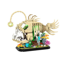 933PCS Fossil Monkfish MOC Building Block Bricks |MocPixel