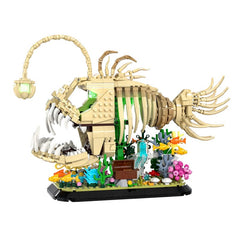 933PCS Fossil Monkfish MOC Building Block Bricks |MocPixel