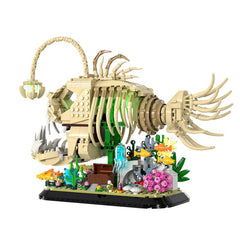 933PCS Fossil Monkfish MOC Building Block Bricks |MocPixel