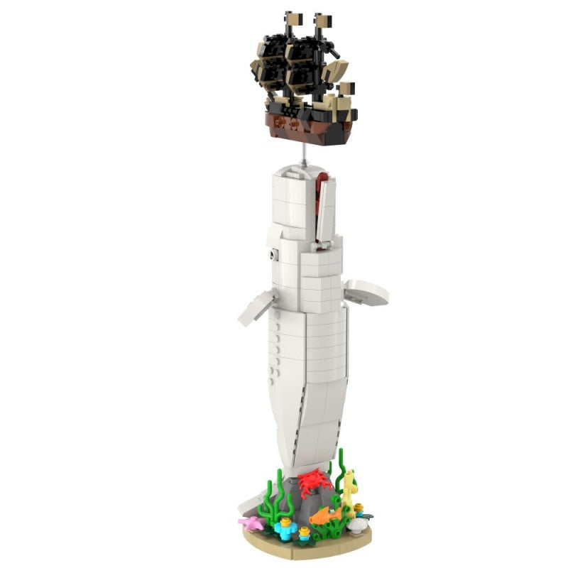 528PCS Moby-Dick MOC Building Block Bricks |MocPixel