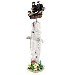 528PCS Moby-Dick MOC Building Block Bricks |MocPixel