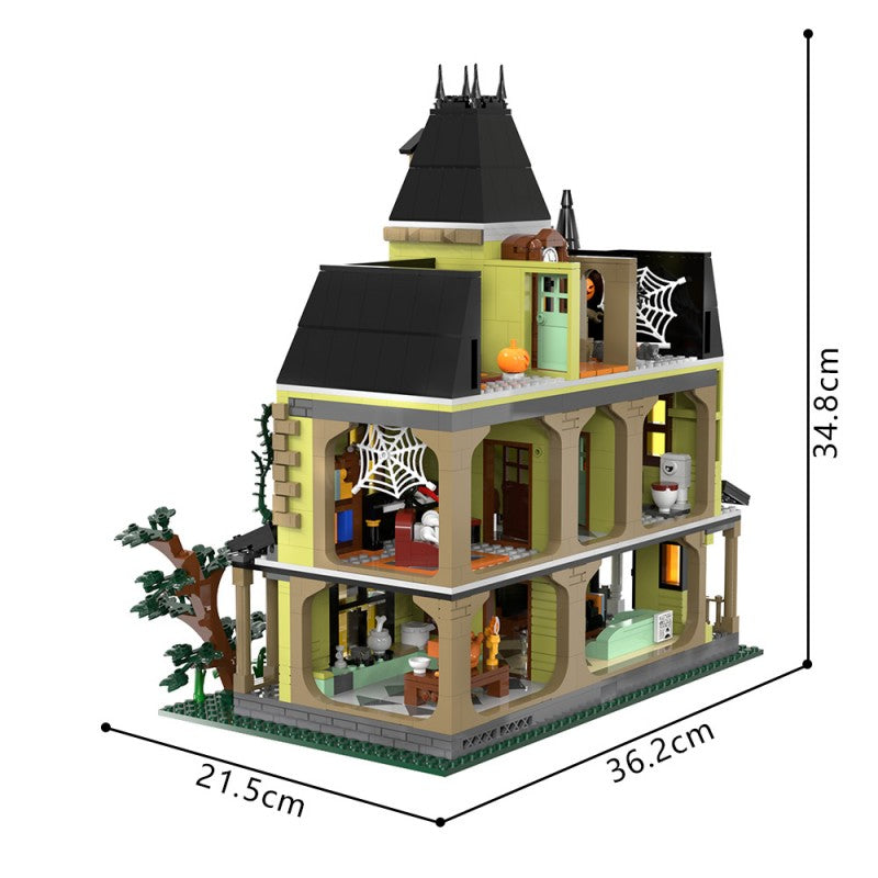 The Haunted House of the Underworld MOC Building Block Bricks |MocPixel