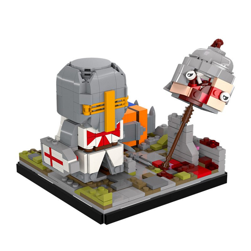 586PCS Knights Templar MOC Building Block Bricks |MocPixel