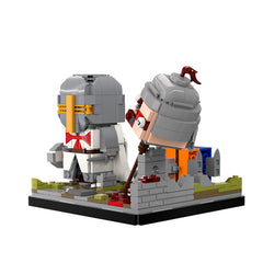 586PCS Knights Templar MOC Building Block Bricks |MocPixel