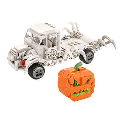 328PCS Skull Pumpkin Carriage MOC Building Block Bricks |MocPixel